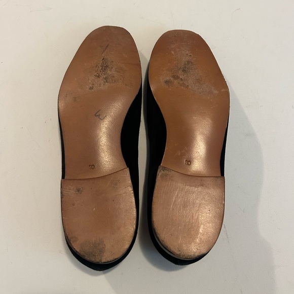 Brooks Brothers Peal & Co Made 10 D Black Velvet Smoking Slipper Loafer Crown - Picture 8 of 14
